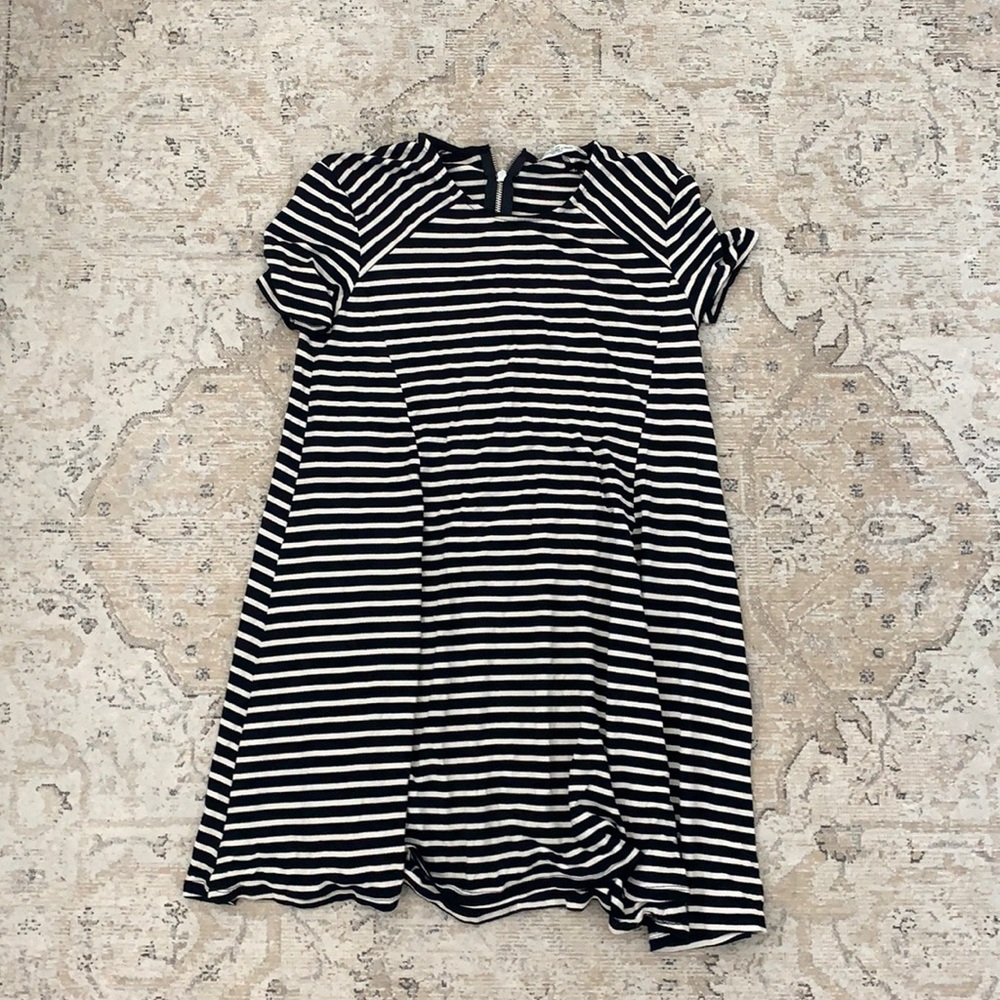 Abercrombie striped t shirt dress